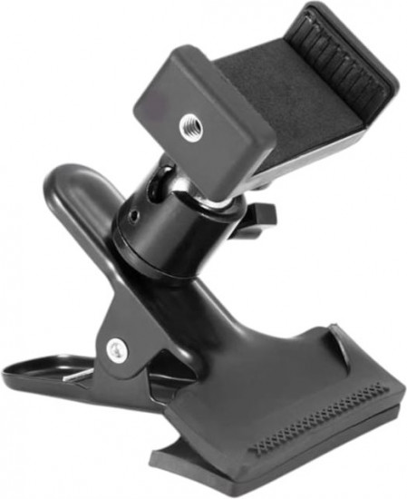 Держатель-прищепка для телефона на гитару