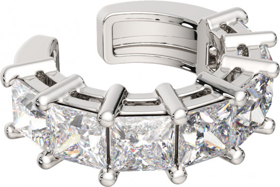 Серьга из серебра