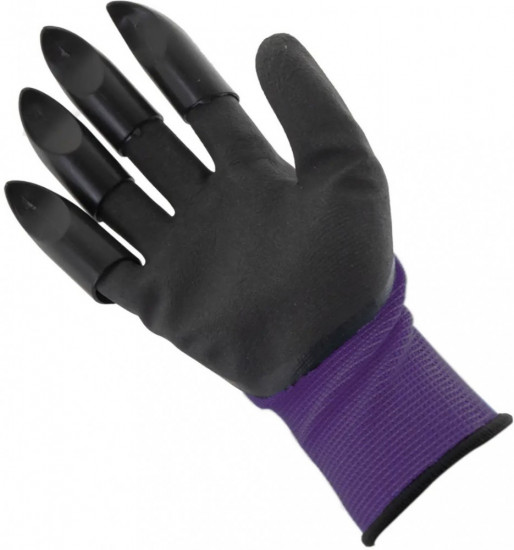 Садовые перчатки с когтями