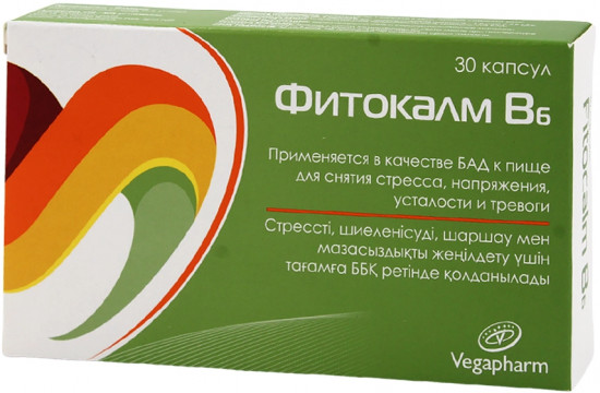 Капсулы «Фитокалм В6»