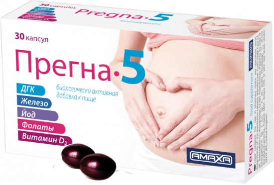 Капсулы «Прегна-5»