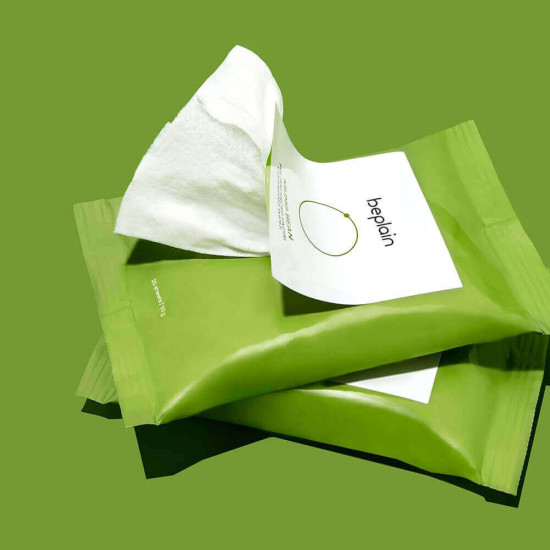 Салфетки для снятия макияжа с бобами «Mung Bean PH-Balanced Facial Cleansing Wipes»