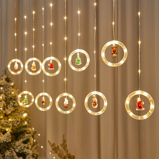 Гирлянда-бахрома «С Новым годом»