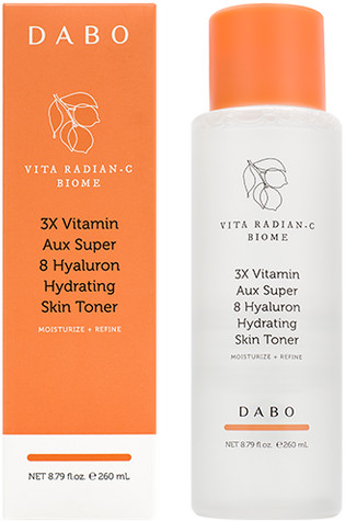 Тонер для лица увлажгяющий с витамином С «3X Vitamin Aux Super 8 Hyaluron Hydrating Skin Toner»