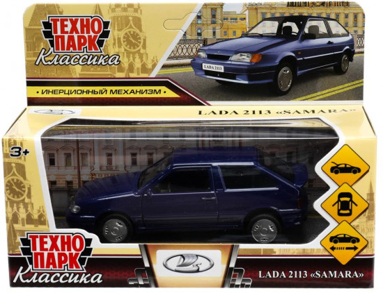 Модель металлическая «ВАЗ-2113 Samara»