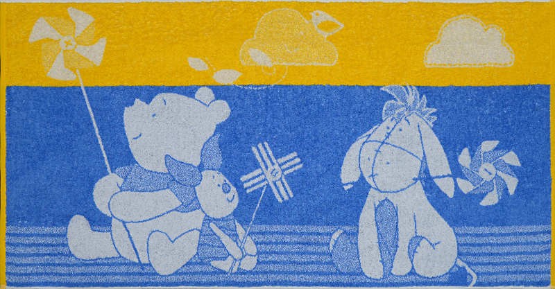 Полотенце махровое пестротканое «Windy Day» (Cleanelly, 70х130) | Disney | ДМ Текстиль