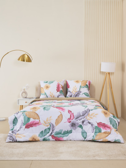Комплект постельного белья с одеялом «Листья тропиков»