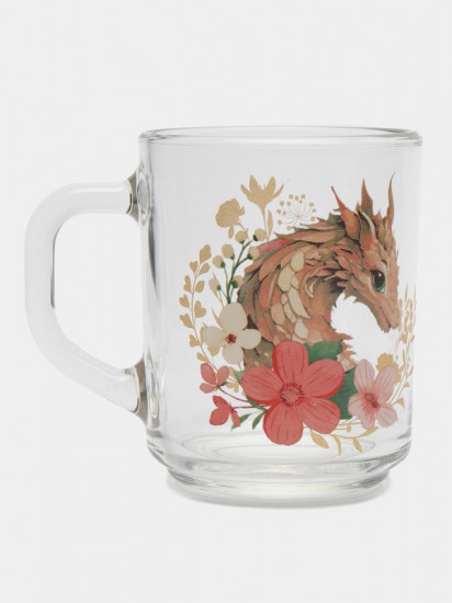 Кружка «Цветочный дракон»