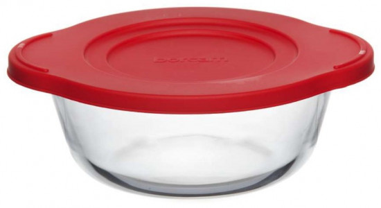 Форма круглая с пластиковой крышкой