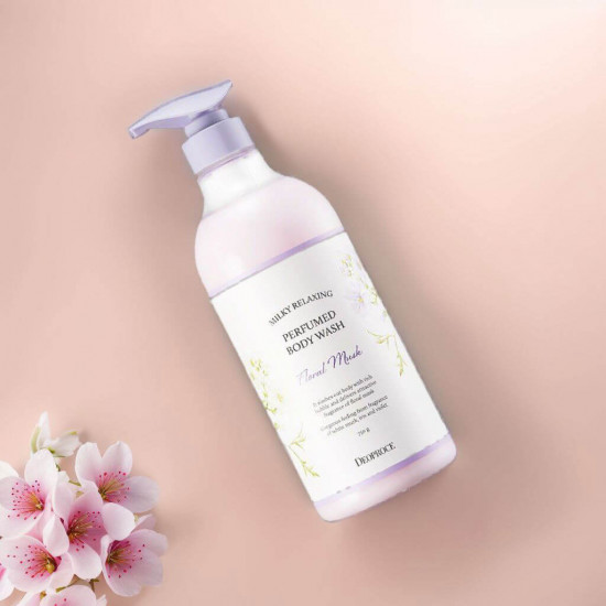 Увлажняющий лосьон для тела с ароматом лаванды «Milky Relaxing Perfumed Body Lotion Floral Musk»