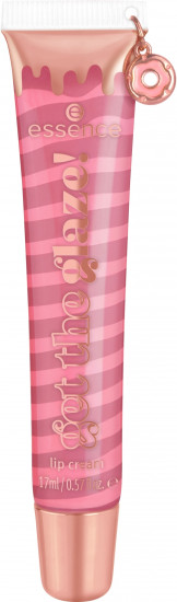 Крем для губ глянцевый «Lip Cream», тон 01 Vanilla Strawberry Drip