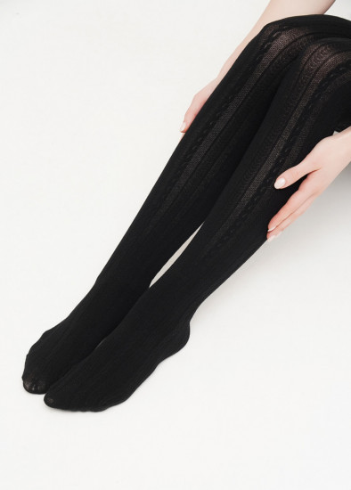 Колготки хлопковые Cable