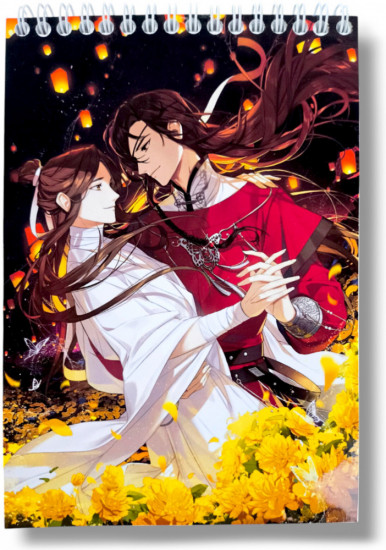 Скетчбук в стиле аниме «Благословение небожителей»