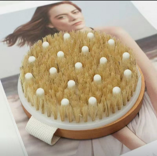 Массажная щетка для сухого массажа