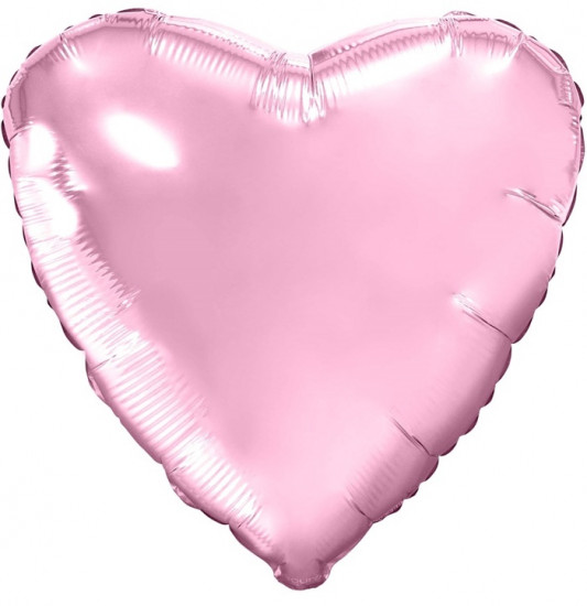 Набор шаров воздушных «Нежно-розовое сердце»