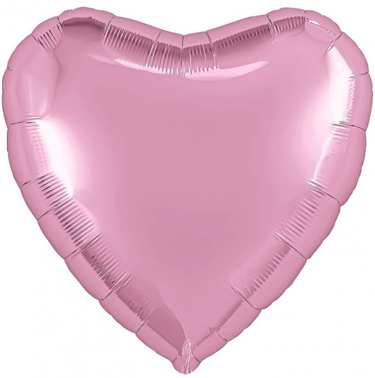 Набор шаров воздушных «Розовое сердце»