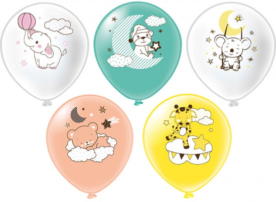 Набор шаров воздушных «Зверята»