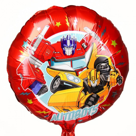 Шар воздушный «Оптимус Прайм и Бамблби»