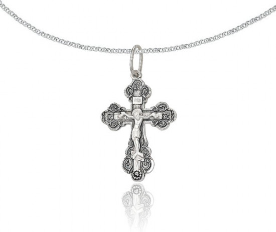 Комплект украшений из серебра