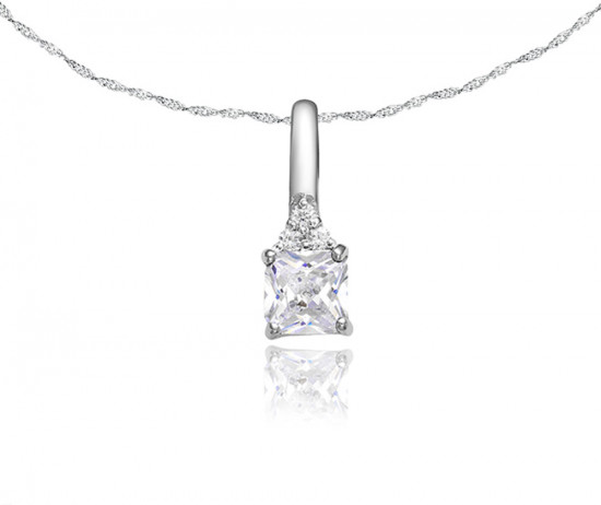 Комплект украшений из серебра