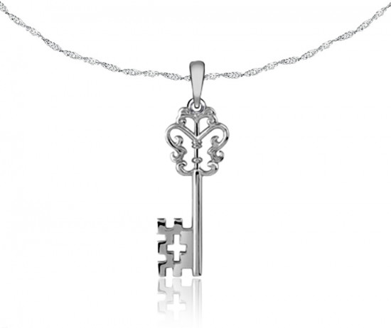 Комплект украшений из серебра