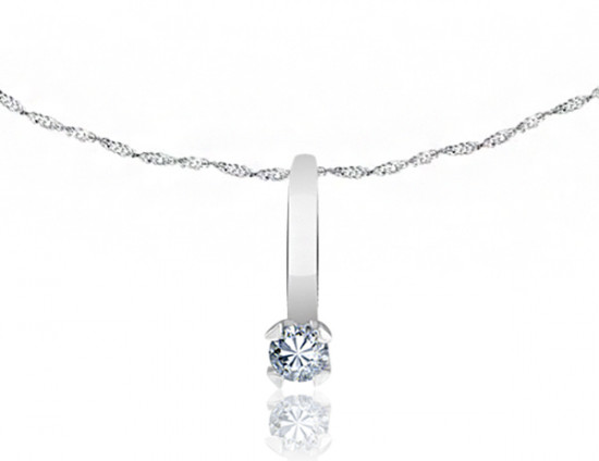 Комплект украшений из серебра