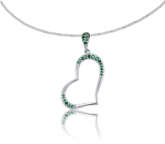 Комплект украшений из серебра