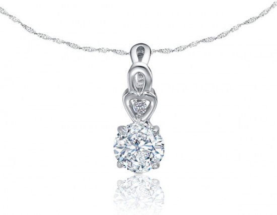 Комплект украшений из серебра