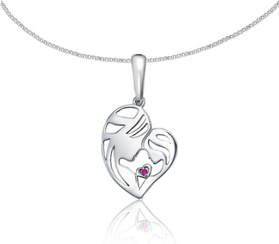 Комплект украшений из серебра