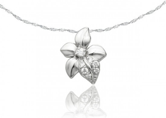 Комплект украшений из серебра