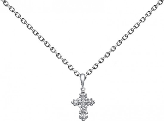 Комплект украшений из серебра