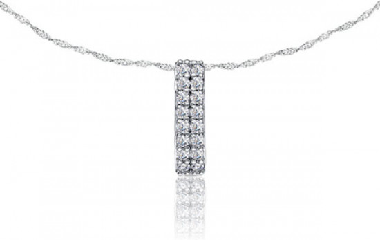 Комплект украшений из серебра