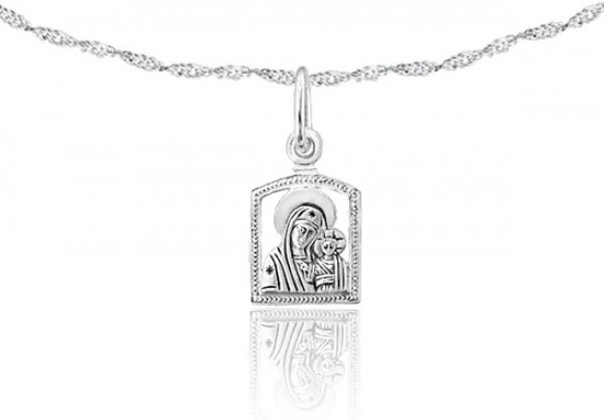 Комплект украшений из серебра