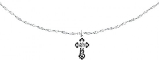 Комплект украшений из серебра