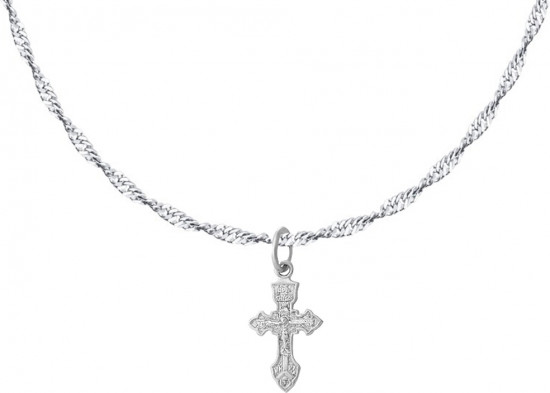 Комплект украшений из серебра