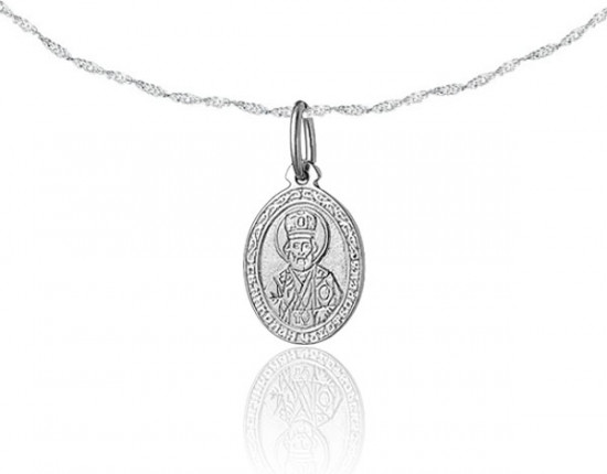 Комплект украшений из серебра