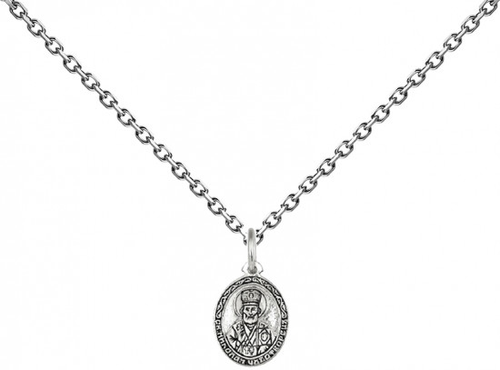 Комплект украшений из серебра