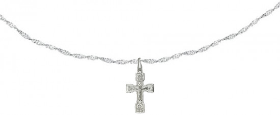 Комплект украшений из серебра