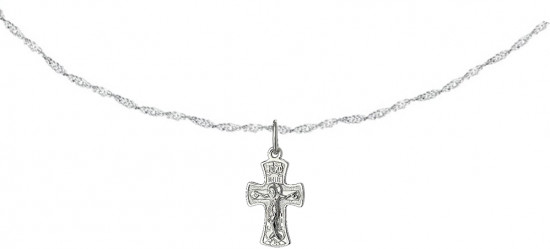 Комплект украшений из серебра