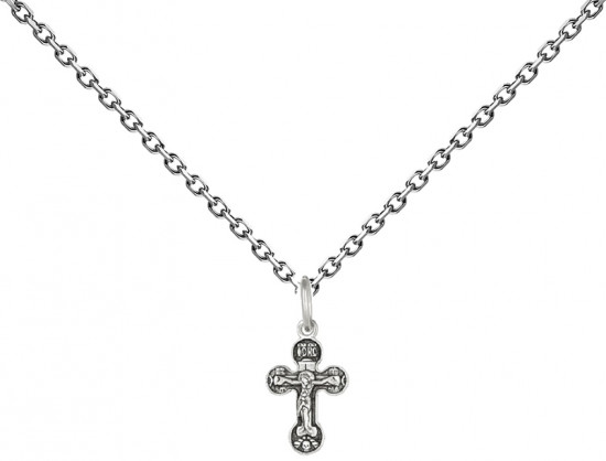 Комплект украшений из серебра