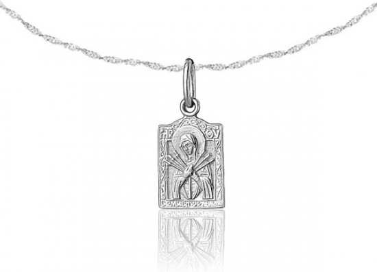 Комплект украшений из серебра