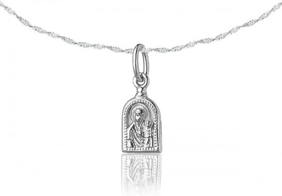 Комплект украшений из серебра