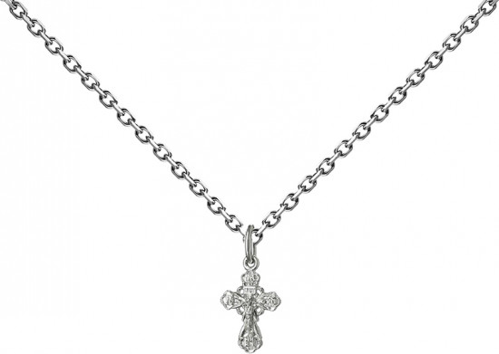 Комплект украшений из серебра