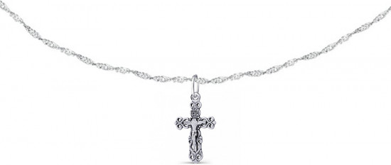 Комплект украшений из серебра