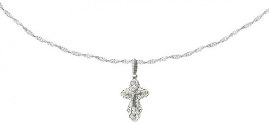 Комплект украшений из серебра