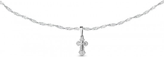 Комплект украшений из серебра