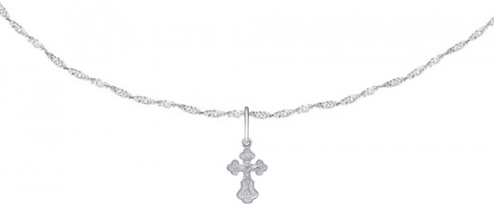 Комплект украшений из серебра