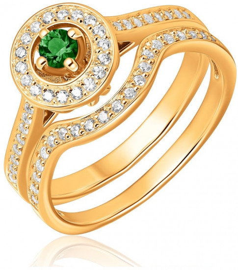 Комплект украшений из серебра