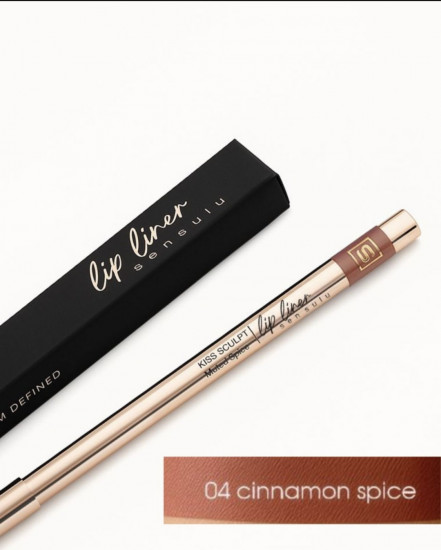 Карандаш для губ гелевый «Kiss Sculpt Easy Glide Lip Liner», оттенок 04