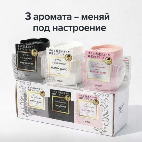 Набор аромадиффузоров для автомобиля